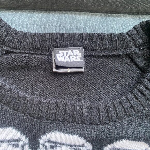 Star Wars Darth Vader Ugly Christmas Sweater, Black, Size S - Picture 4 of 7